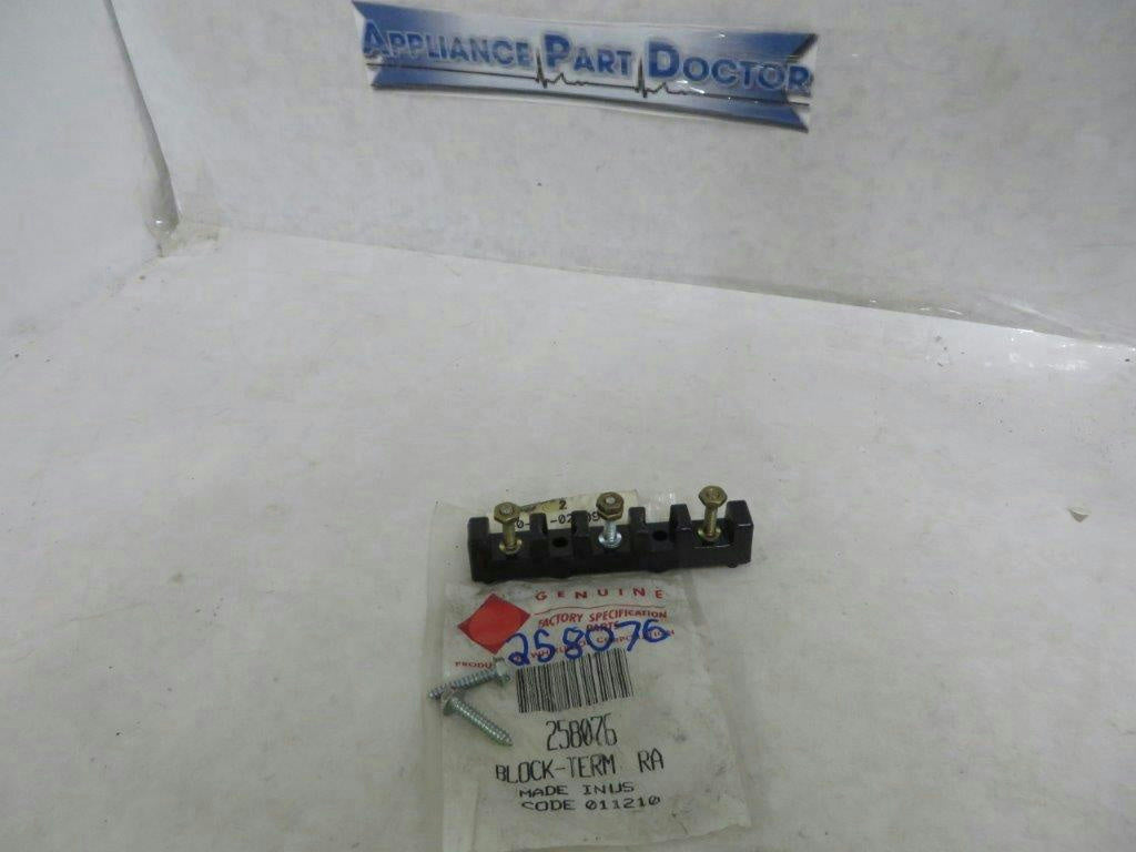 MAYTAG WHIRLPOOL STOVE 258076 TERMINAL BLOCK NEW MAYTAG WHIRLPOOL STOVE 258076 TERMINAL BLOCK NEW